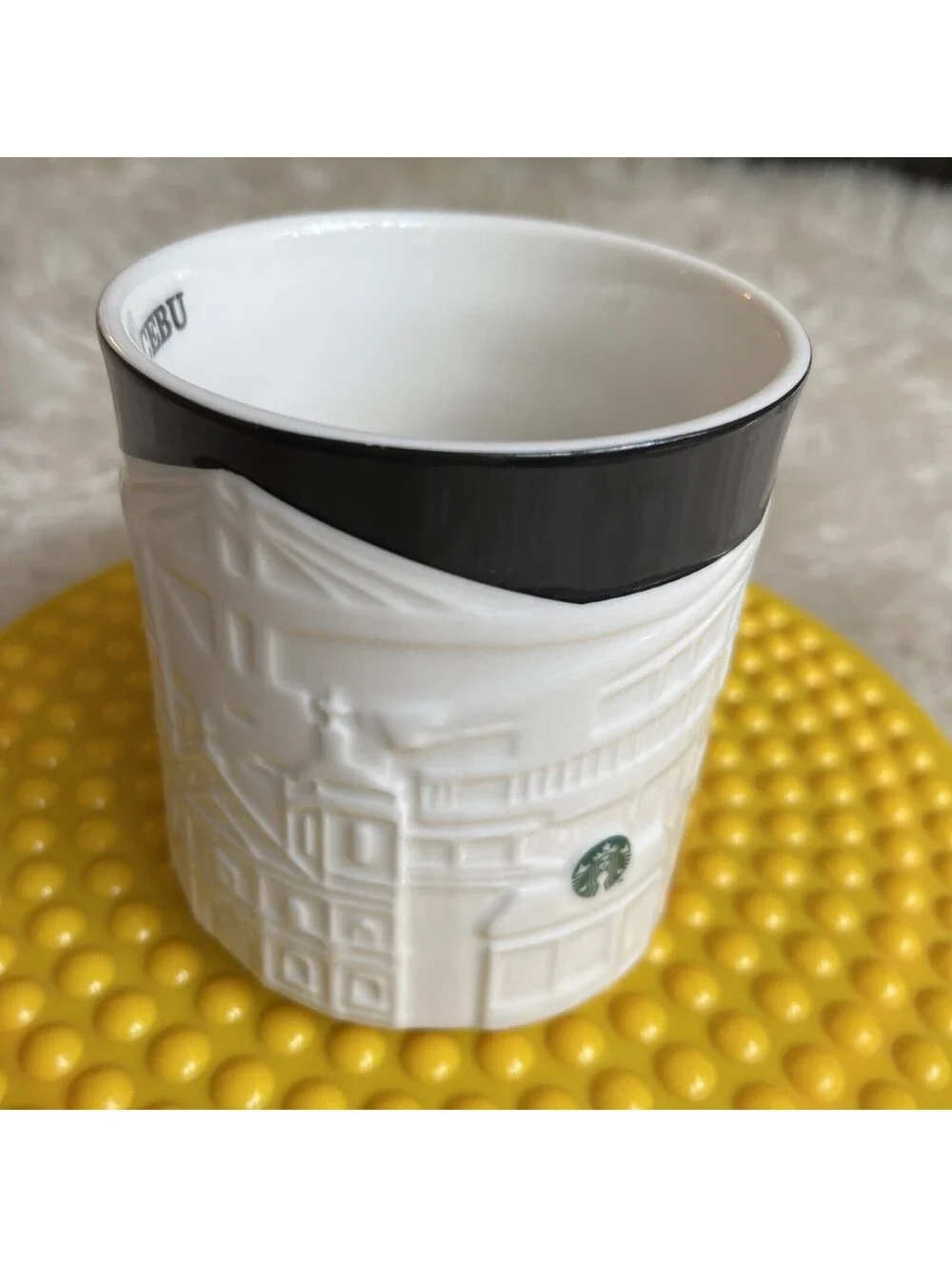 CEBU Starbucks coffee Cup Mug 16oz Relief 3D Collector Series New Rare